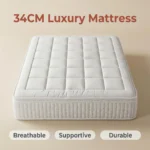 Wholesale Orthopedic Memory Foam Hybrid Mattress 7-zone Individual Pocket Spring Modern Bedroom Roll-packed - Image 6