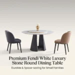 Modern Sintered Stone Dining Table Carbon Steel Base Eco-friendly Durable Rectangular/round/extendable Home Hotel Furniture