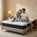 Modern Orthopedic Memory Foam Hybrid Mattress With 7-zone Pocket Spring Rolled In Box 10-year Warranty Bedroom Use