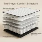 Compressed Mattress Series - Single 90x200x25cm & Double 160x200x25cm,Space-saving,Suitable For Home/hotel/apartment - Image 6