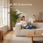 Minimalist Modular Compressed Sofa,Corduroy Fabric Frameless Couch,Vacuum Packed Free Combination Living Room Sofa - Image 2