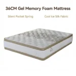 Durable Hotel Grade Foam Hybrid Mattress With Individual Pocket Spring Rolled In A Box Noiseless Breathable Bedroom Use - Image 6