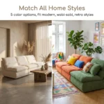 Modular Compressible Lazy Sofa Free Combination Frameless Fabric Sofa Modern Living Room Furniture - Image 2