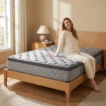 Hotel Grade Durable Foam Hybrid Mattress With Individual Pocket Spring Rolled In A Box Noiseless Breathable Bedroom Use