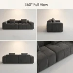 Pixel Modular Compressed Sofa,Fabric Frameless Sectional Couch,Vacuum Packed Minimalist Combination Sofa - Image 3