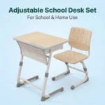 Modern Eco-friendly Adjustable Primary School Desk And Chair Set For Classroom Use In Preschool - Image 6