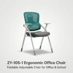 Modern Ergonomic Swivel Office Chair With Fixed Armrest And Backrest For Hotel,Classroom And School