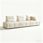 Modern Modular Compression Sofa Set Extendable Tufted Sectional Couch