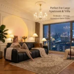 Mid- Modern Genuine Leather Square Sofa Vintage Rounded Armrest 3-seater Upholstered Couch For Hotel & Villa Use - Image 4