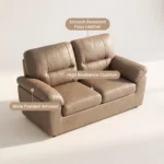 Stationary Leisure Accent Sofa Set,Faux Leather 1/2/3 Seater Single Double Triple Sofa Chair For Living Room & Office Furniture - Image 2