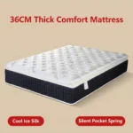 Modern Orthopedic Memory Foam Hybrid Mattress With 7-zone Pocket Spring Rolled In Box 10-year Warranty Bedroom Use - Image 6