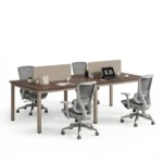 Twilight Series Modular Freely Combined Staff Office Desk Privacy Partition Workstation Open Office Area Minimalist Desk