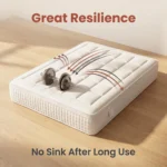 Wholesale Orthopedic Memory Foam Hybrid Mattress 7-zone Individual Pocket Spring Modern Bedroom Roll-packed - Image 4
