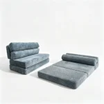 Transformable Foldable Compressible Sofa Bed Velvet Frameless Straight Lazy Sofa Shipping Modern Multifunctional Dual-use Set