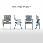 Modern Ergonomic Swivel Office Chair With Fixed Armrest And Backrest For Hotel,Classroom And School - Image 2