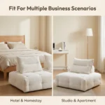 Modern Modular Compression Sofa Set Extendable Tufted Sectional Couch - Image 2