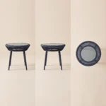 Modern Minimalist Rattan Aluminum Outdoor Furniture Set,Weather Resistant Waterproof Patio Bar Stool Chaise Lounge Coffee Table - Image 2