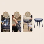 Modern Minimalist Rattan Aluminum Outdoor Furniture Set,Weather Resistant Waterproof Patio Bar Stool Chaise Lounge Coffee Table - Image 3