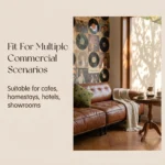 Mid- Chesterfield Leather Sofa Set Genuine Leather With Sponge Filled Cushions Vintage Tufted Design Wood Legs - Image 3