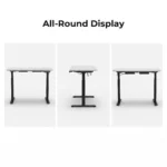 Dual Motor Electric Standing Desk,Height Adjustable Sit Stand Computer Desk With Without Storage Drawer For Home Office Use - Image 3