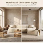 Block Chaise Compressed Sofa,Velvet Frameless L-shape Couch,Vacuum Packed Modern Living Room Sectional - Image 3