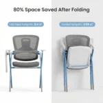 Modern Ergonomic Swivel Office Chair With Fixed Armrest And Backrest For Hotel,Classroom And School - Image 6
