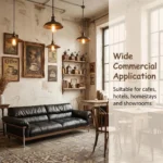 Mid- Modern Chesterfield Genuine Leather Sofa Set Vintage Wood Metal Base Sponge Filled Apartment-friendly Straight Couch - Image 3
