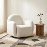 Modern Stylish Light Luxury Minimalistic Chenille Sofa Fabric Sofa Sectional Sofa Set For Small Spartments Hotels