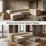 Minimalist Modular Compressed Sofa,Corduroy Fabric Frameless Couch,Vacuum Packed Free Combination Living Room Sofa - Image 3