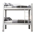 Headtree Modern Adjustable Bunk Bed Twin Over Twin With Guardrail For School Dormitory And Small Apartment 3-year Warranty - Image 2