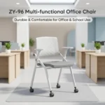 Modern Ergonomic Swivel Office Chair With Fixed Armrest And Backrest For Hotel,Classroom And School
