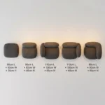 Ks007 Modern Modular Compressed Sofa Set Frameless Velvet Sectional Couch Vacuum Packed Rectangular Shape Combination Sofa - Image 4