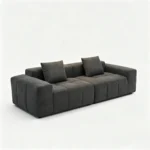 Pixel Modular Compressed Sofa,Fabric Frameless Sectional Couch,Vacuum Packed Minimalist Combination Sofa