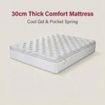 Comfy Orthopedic Memory Foam Hybrid Mattress With 7-zone Individual Pocket Spring Rolled In Box Noiseless Breathable Bedroom Use - Image 5