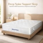 HEADTREE BLS-3 300mm Thick Spine Support Pocket Spring Mattress, Available in 1500×2000mm & 1800×2000mm, Hotel Grade Luxury Mattress for Home & Apartment