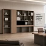 S01-W3620A 3.6M Full Wall Office Filing Cabinet, Modular Bookcase & Room Divider - Image 2
