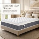 HEADTREE BLS-5 Luxury 35cm Thick Pocket Spring Mattress, 1500×2000 /1800×2000mm Available, 5-Star Hotel Plush Mattress - Image 8