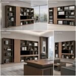 S01-W3620A 3.6M Full Wall Office Filing Cabinet, Modular Bookcase & Room Divider - Image 3