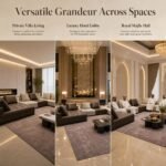 Model 997 Leather Large Corner Sectional Sofa, Majlis Reception Sofa - Image 4