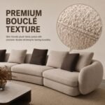 Model 931 Fabric Modular Sectional Sofa, Large Size Multi-seat Reception Sofa - Image 4