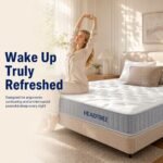 HEADTREE BLS-1 High Compression Coil Double Mattress, 1800×2000×200mm Large King Size Bed Mattress for Middle East Master Bedroom, Hotel & Holiday Apartment - Image 5