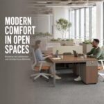 S01-F1212A 2-Person Back-to-Back Office Workstation & S01-F1212B Modular Extension Unit, Staff Partition Desk - Image 5