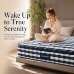 HEADTREE BLS-6 Luxury 35cm Dual Pocket Spring Mattress, 1800×2000mm, Cooling Gel Memory Foam, 220g Pure Cotton Check Fabric Mattress for Master Bedroom, High-End Hotel & Showroom - Image 5