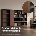 S01-W3620A 3.6M Full Wall Office Filing Cabinet, Modular Bookcase & Room Divider - Image 6