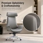 High Back Executive Swivel Chair, Manager & Conference Leather Office Chair - Image 6