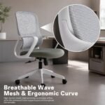 DY26021B Entry Level Mesh Staff Office Swivel Chair - Image 6