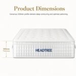 HEADTREE BLS-3 300mm Thick Spine Support Pocket Spring Mattress, Available in 1500×2000mm & 1800×2000mm, Hotel Grade Luxury Mattress for Home & Apartment - Image 7