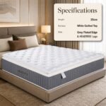 HEADTREE BLS-5 Luxury 35cm Thick Pocket Spring Mattress, 1500×2000 /1800×2000mm Available, 5-Star Hotel Plush Mattress - Image 2