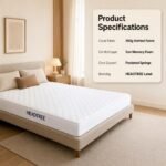 HEADTREE BLS-2 Hybrid Mattress, Memory Foam & Pocket Spring Mattress, 210mm Thick, Available in 1500×2000mm & 1800×2000mm for Bedroom, Hotel & Apartment - Image 8