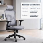 Yingmei Model A Mesh Staff Office Chair, Ergonomic Basic Swivel Task Chair - Image 8